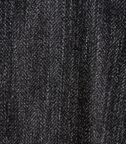 La Fée Maraboutée zwart halflange jas van gevlekte wol black Sale