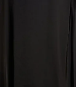 La Fée Maraboutée zwart satijnen formele rok black New