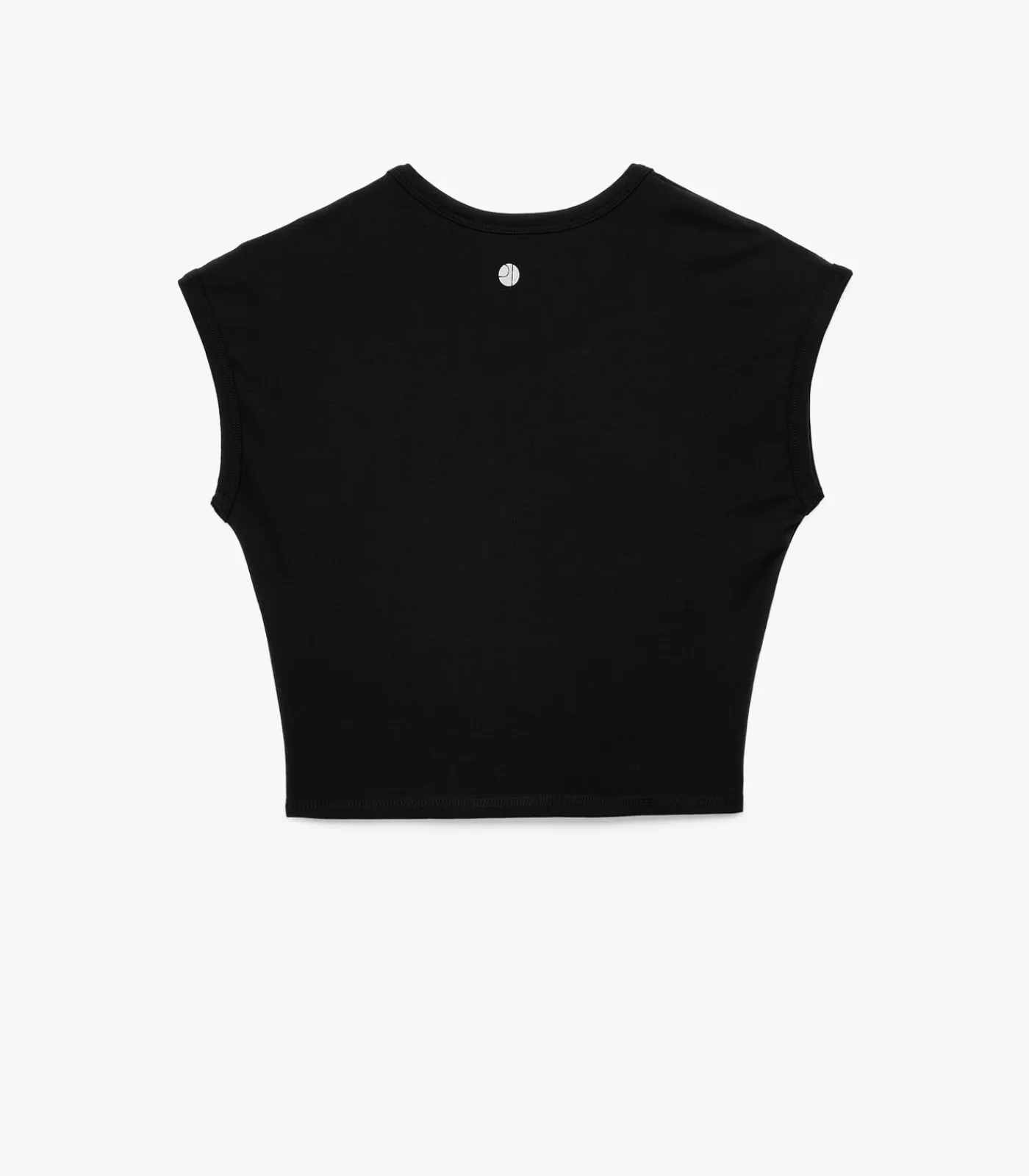 Koton Zwart T-shirt Korte Mouwen Slanke Pasvorm black Discount