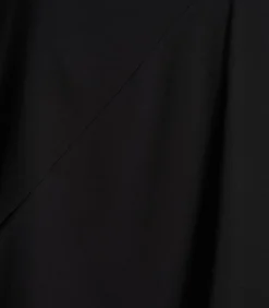 La Fée Maraboutée Zwarte asymmetrische rok tot halverwege de lengte black Best