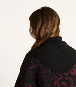 La Fée Maraboutée Zwarte driehoekige sjaal black New