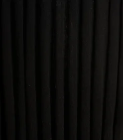 La Fée Maraboutée Zwarte halflange gebreide jurk black