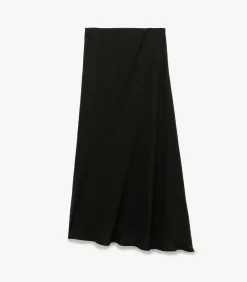 Koton Zwarte Midi-Rok A-lijn black Hot