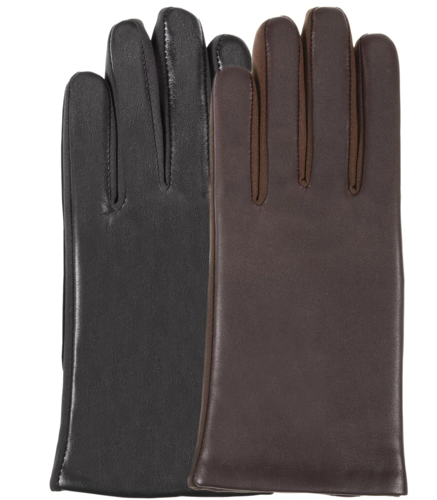 ISOTONER Zwarte schapenleren handschoenen voor dames black Outlet
