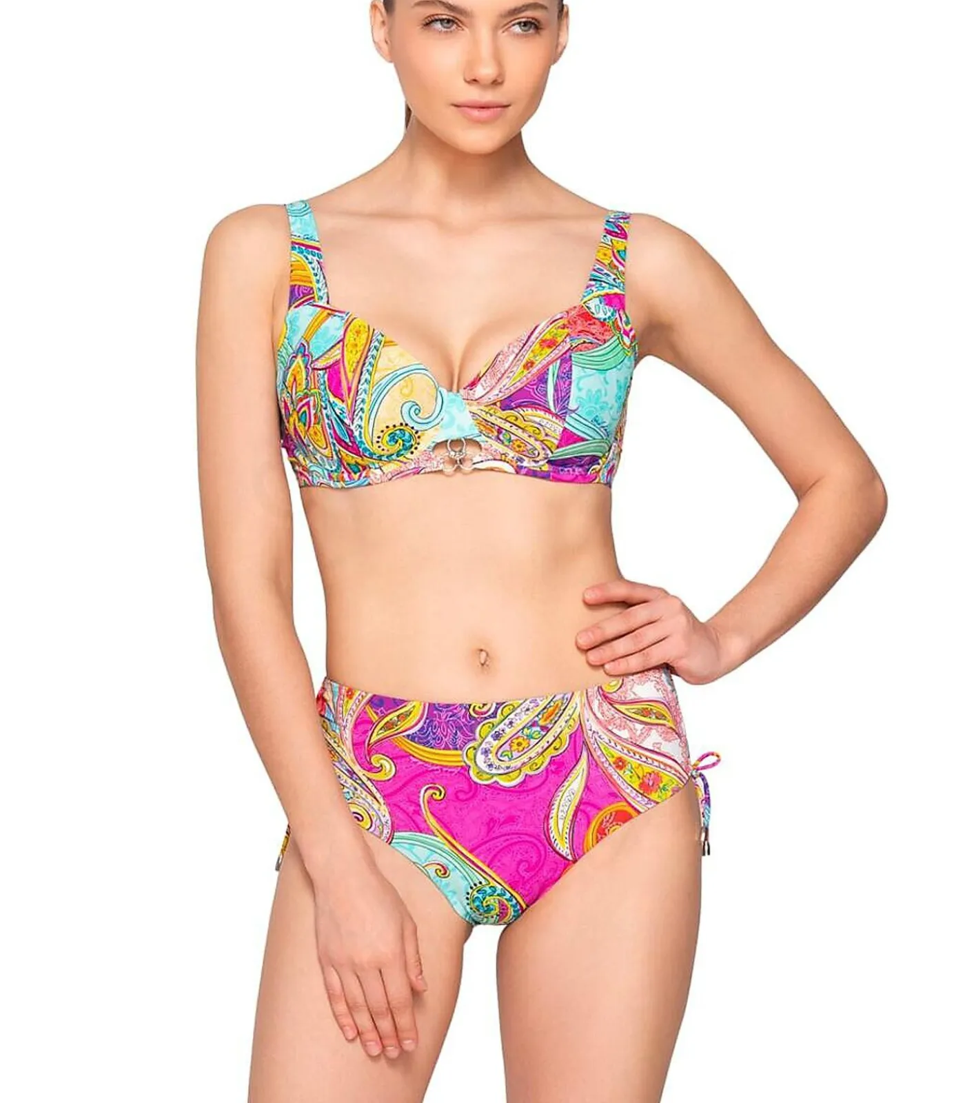 LUNA Zwembroekje met gerimpelde zijkanten MADISON multicolor Sale