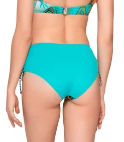 LUNA Zwembroekje met gerimpelde zijkanten JADE multicolor New