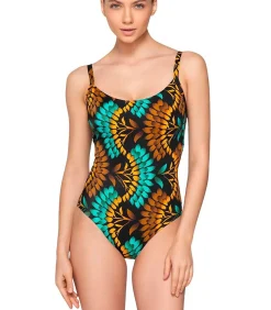 LUNA Zwempak uit één stuk EMERALD multicolor Hot