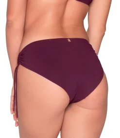 LUNA Zwemshortje met gerimpelde zijkanten BLUE SENSE red
