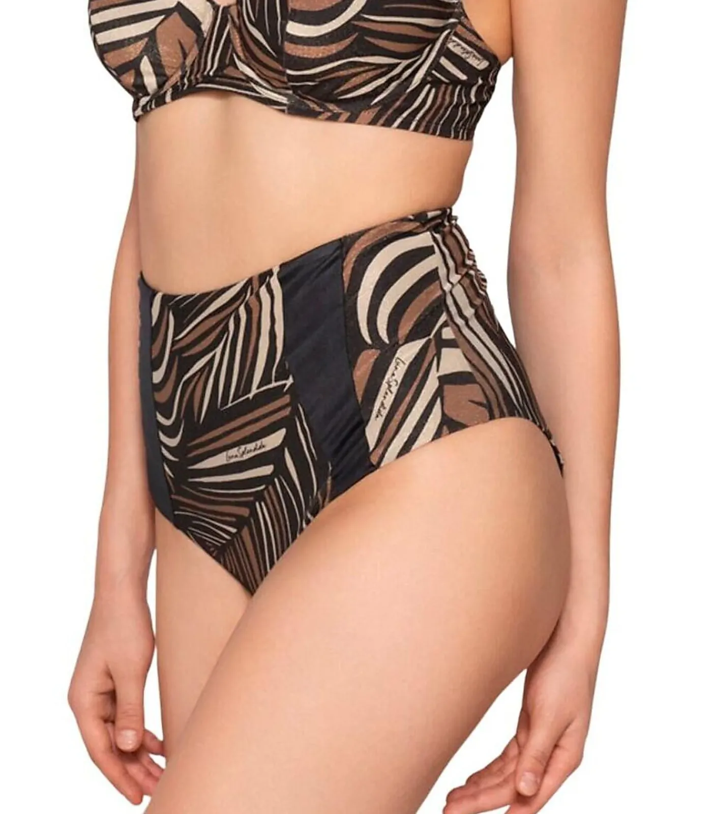 LUNA Zwemshortje met hoge taille MARTINI multicolor Hot