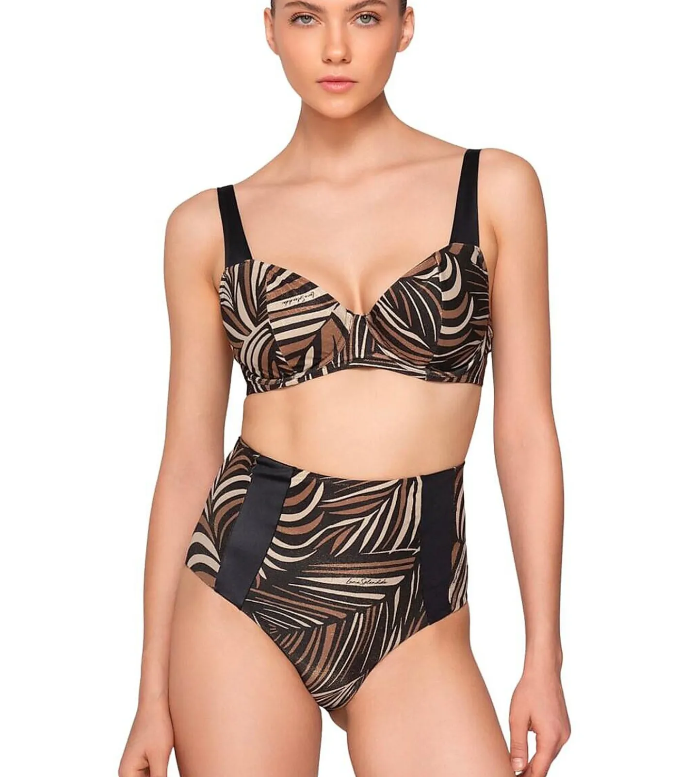 LUNA Zwemshortje met hoge taille MARTINI multicolor Hot