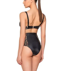 LUNA Zwemshortje met hoge taille MARTINI multicolor Hot