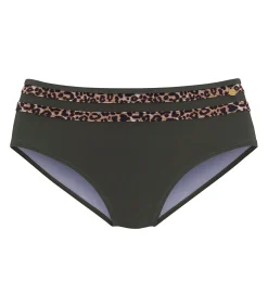 LASCANA Zwemshortje met hoge taille Adelin khaki Hot